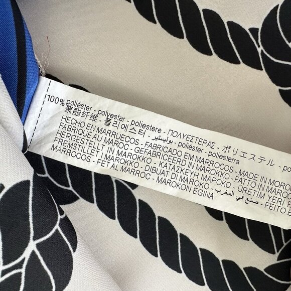 Zara Tunic Top Nautical Anchor Size M - Picture 9 of 11